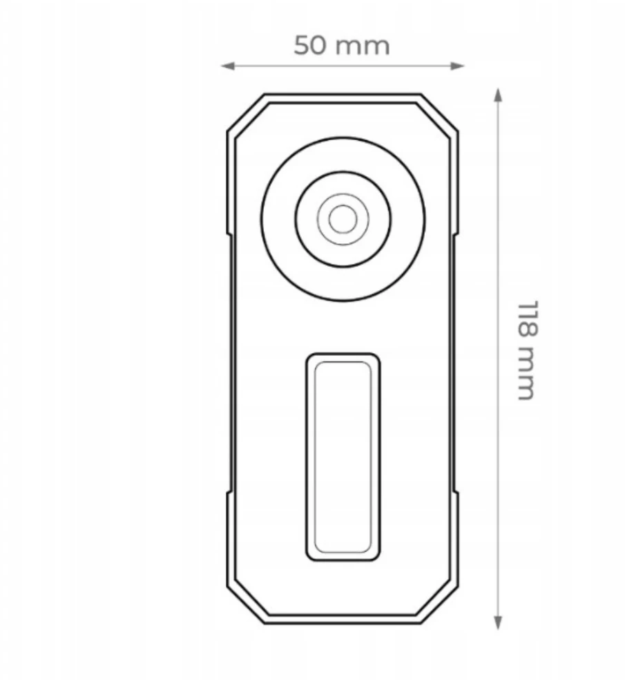 Dpm Akumuliatorinė darbo Led lemputė 450 Lm, 1000 Mah