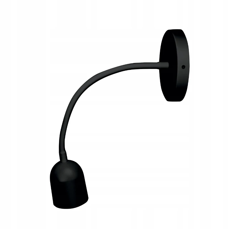 DPM LED sieninis šviestuvas, 4 W, 320 lm, 4000 K, juodas
