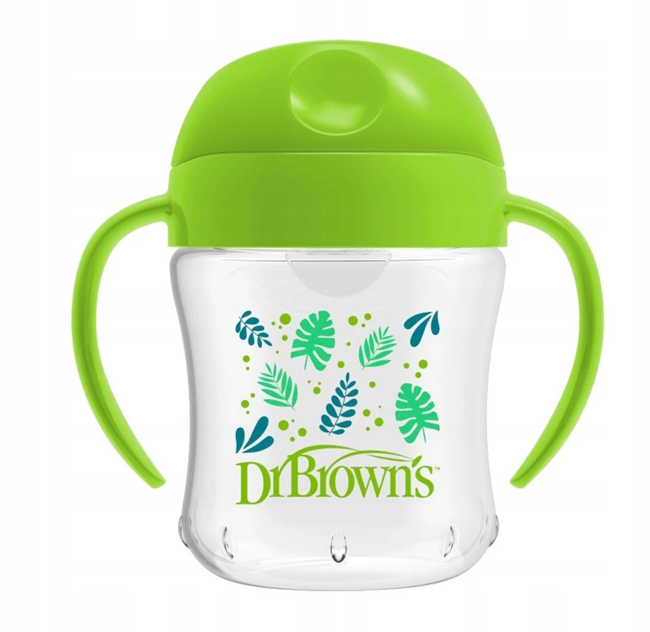 DR.BROWN'S "Dr. Bronw`s" minkštas snapelis pereinamajam puodeliui +6m 180ml