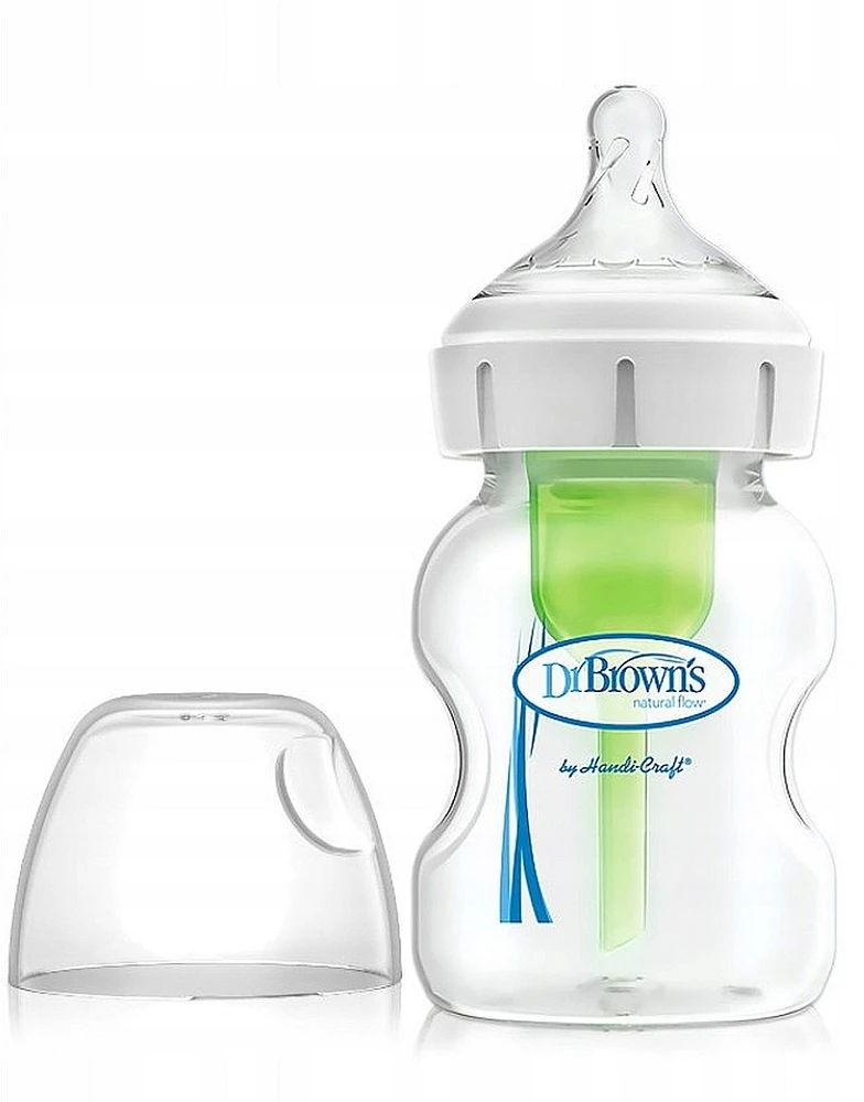 DR BROWN'S OPTIONS+ ANTICOLIKAS BUTELĖLIS PLATUS 150ml 0m+