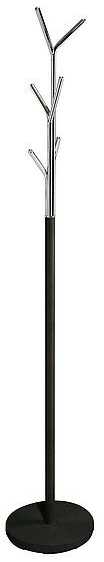 Fotelis Signal Meble Drabužių kabykla FERRO, 173 cm, juoda/chromo