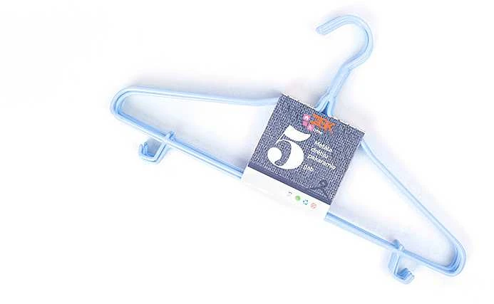 Besk Drabužių kabykla metalinė 40x21cm, 5vnt