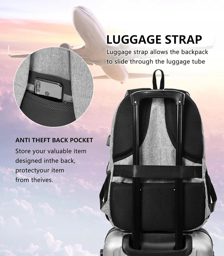 Dragon Bageira pilkas kuprinė, mokyklinė, kelioninė, 47x35x20cm