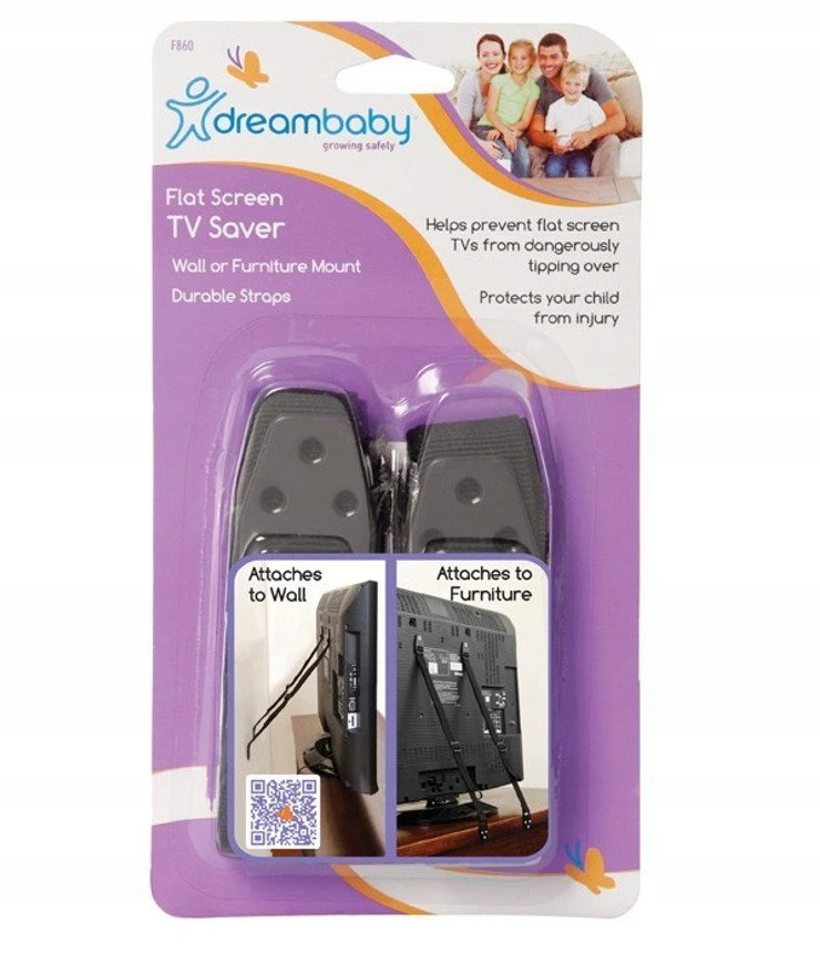 Dreambaby Stabilizacinės juostos plokščiaekraniams televizoriams
