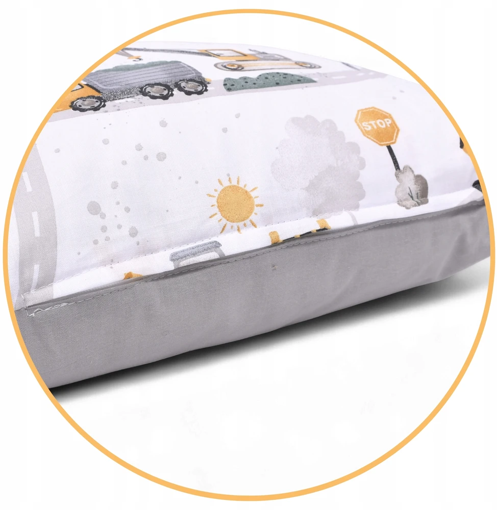Dreamland Medic COTTON vaikiškos patalynės ekskavatoriai savivarčiai statybvietė 135x100 LENKIJA