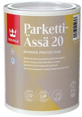 Drėgmei atsparus greitai džiūstantis lakas TIKKURILA UNICA SUPER 90, blizgus, EP bazė, 2,7 l
