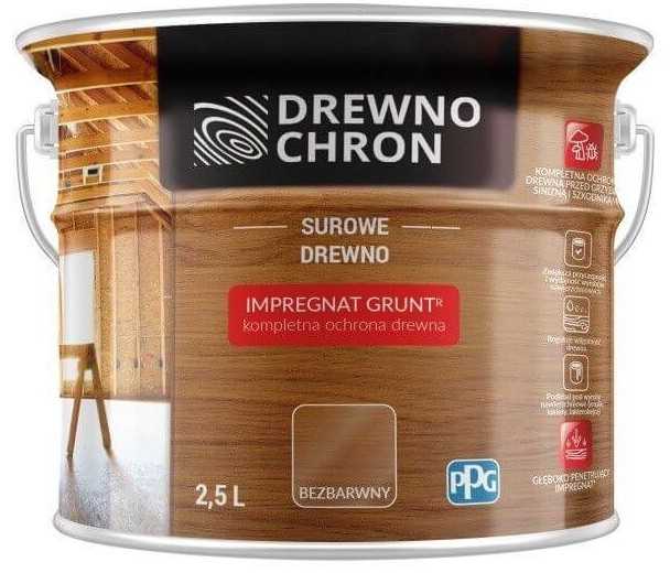Drewnochron Gruntas | 2,5 ltr bespalvis