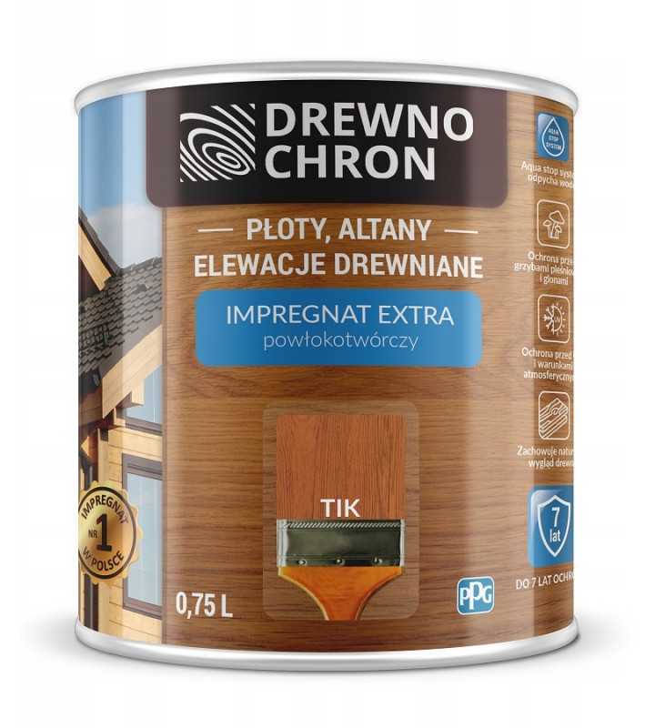 Drewnochron, impregnantas "formuojantis plėvelę" | 0,75 ltr tikas