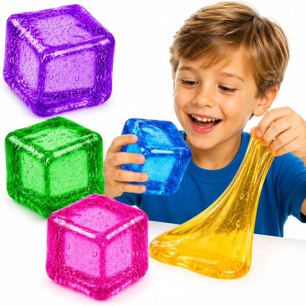 Drobiazgarnia Antistresinis Nice Cube Sensorinis ledo kubas vaikams