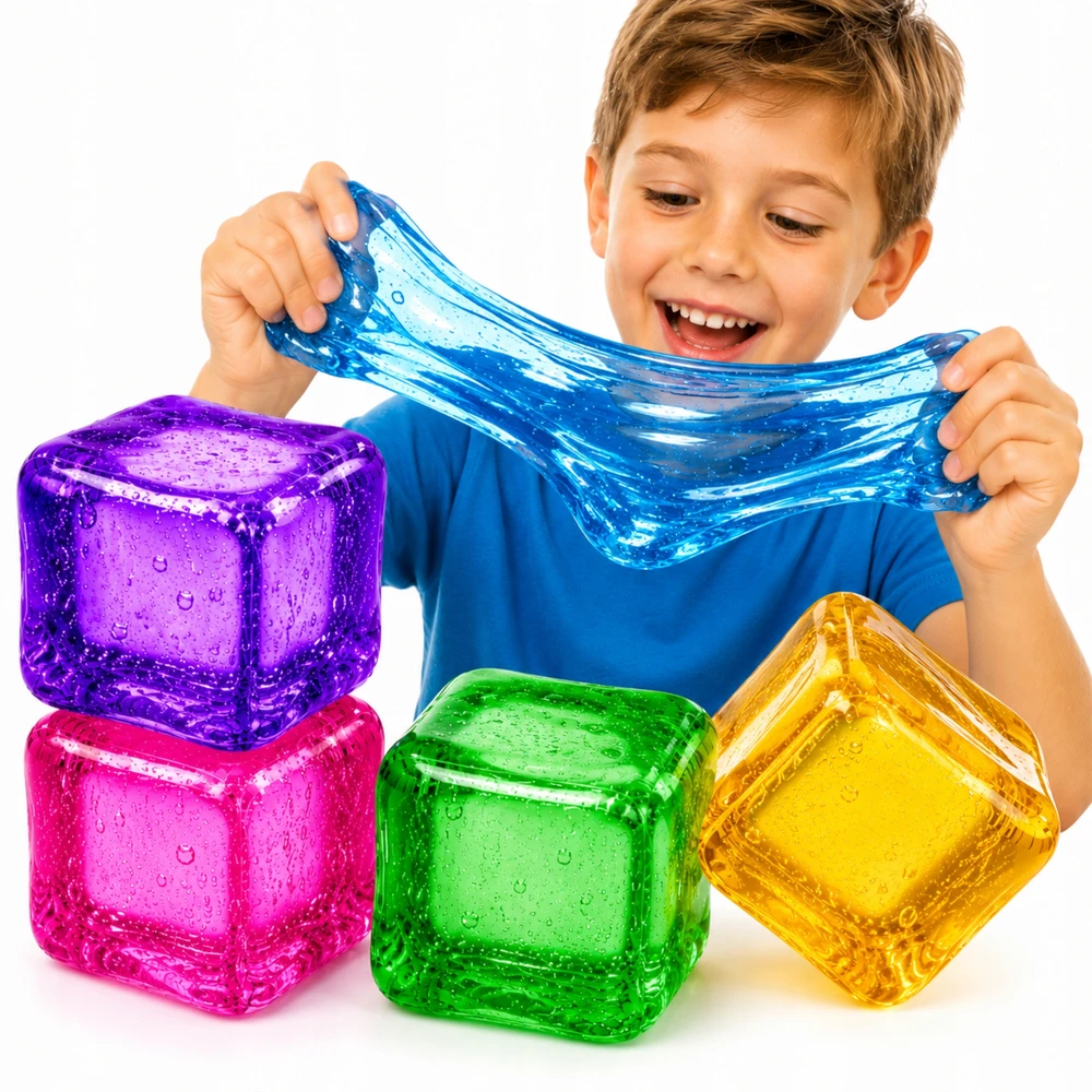 Drobiazgarnia Antistresinis Nice Cube Sensorinis ledo kubas vaikams