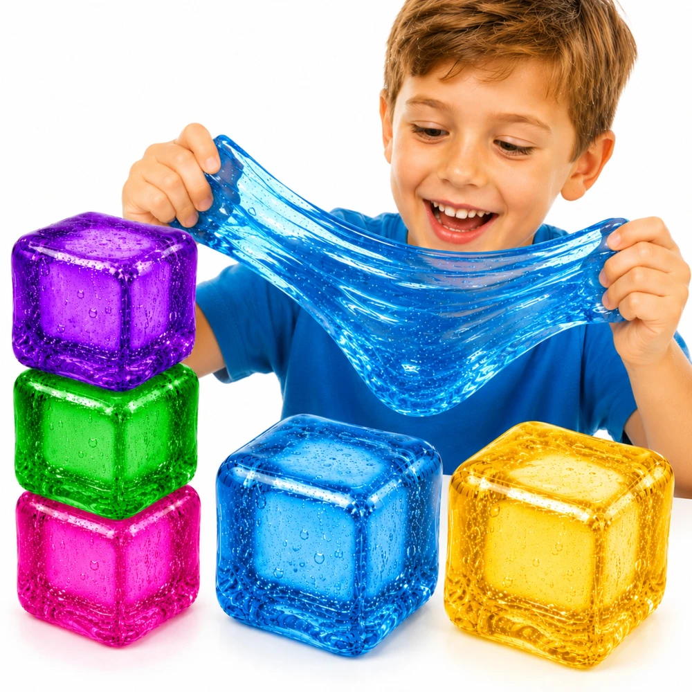 Drobiazgarnia Antistresinis Nice Cube Sensorinis ledo kubas vaikams
