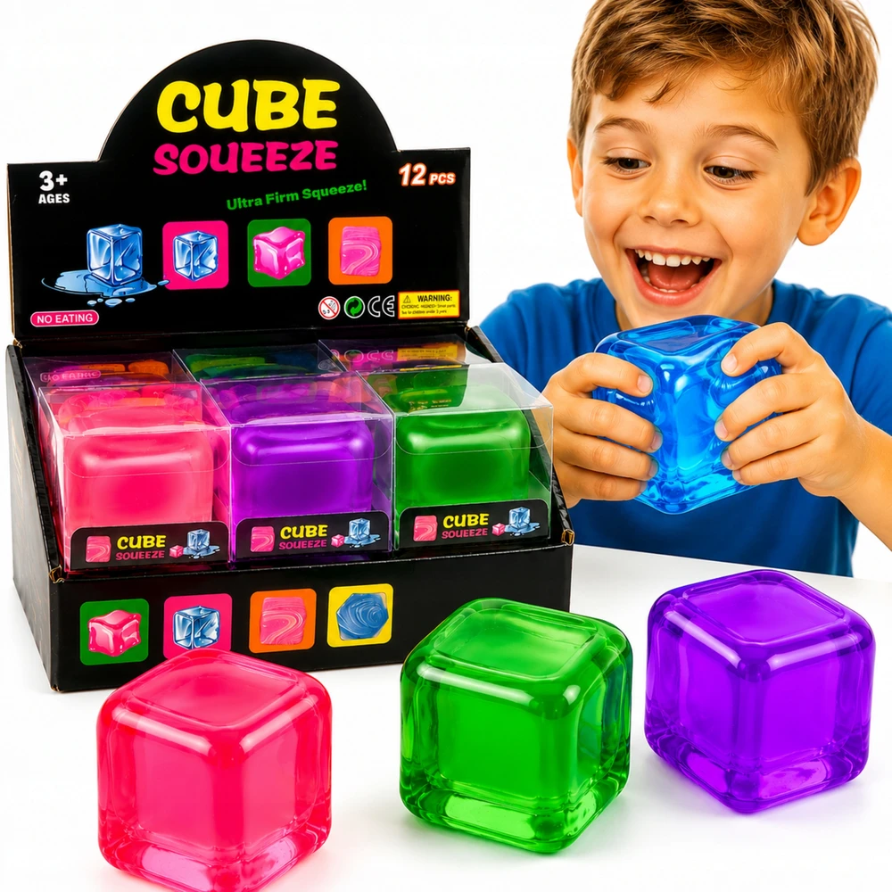 Drobiazgarnia Antistresinis Nice Cube Sensorinis ledo kubas vaikams