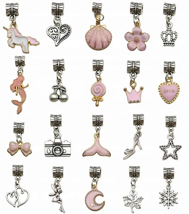 Drobiazgarnia CREATIVE CHARMS apyrankių GAMYBOS RINKINYS PAPUOŠALŲ DĖŽUTĖJE