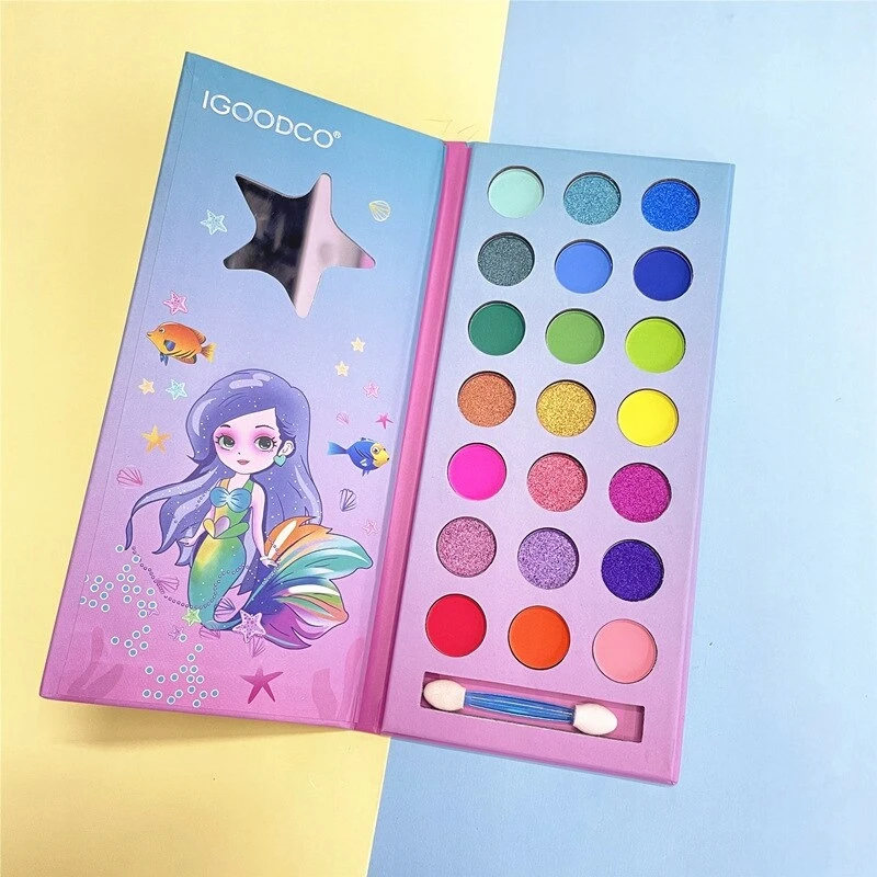 Drobiazgarnia DAŽYMO RINKINYS MERGAITĖMS MALOWDIŁA EYESHADOW MAKE UP