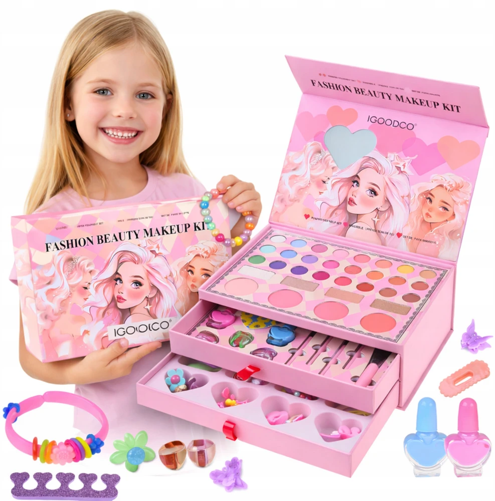 Drobiazgarnia DIDELIS MAKIAŽO RINKINYS MERGAITĖMS – DIDELĖ BEAUTY MAKE UP BOX