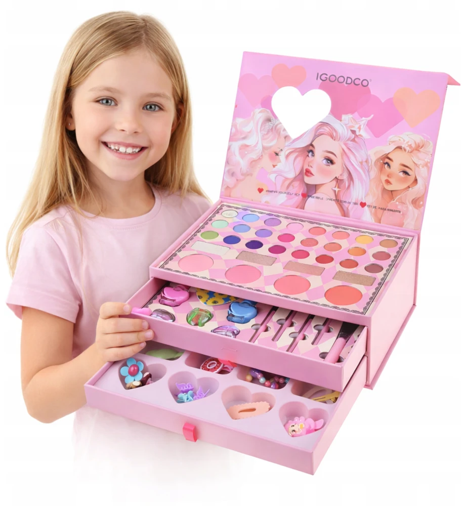 Drobiazgarnia DIDELIS MAKIAŽO RINKINYS MERGAITĖMS – DIDELĖ BEAUTY MAKE UP BOX