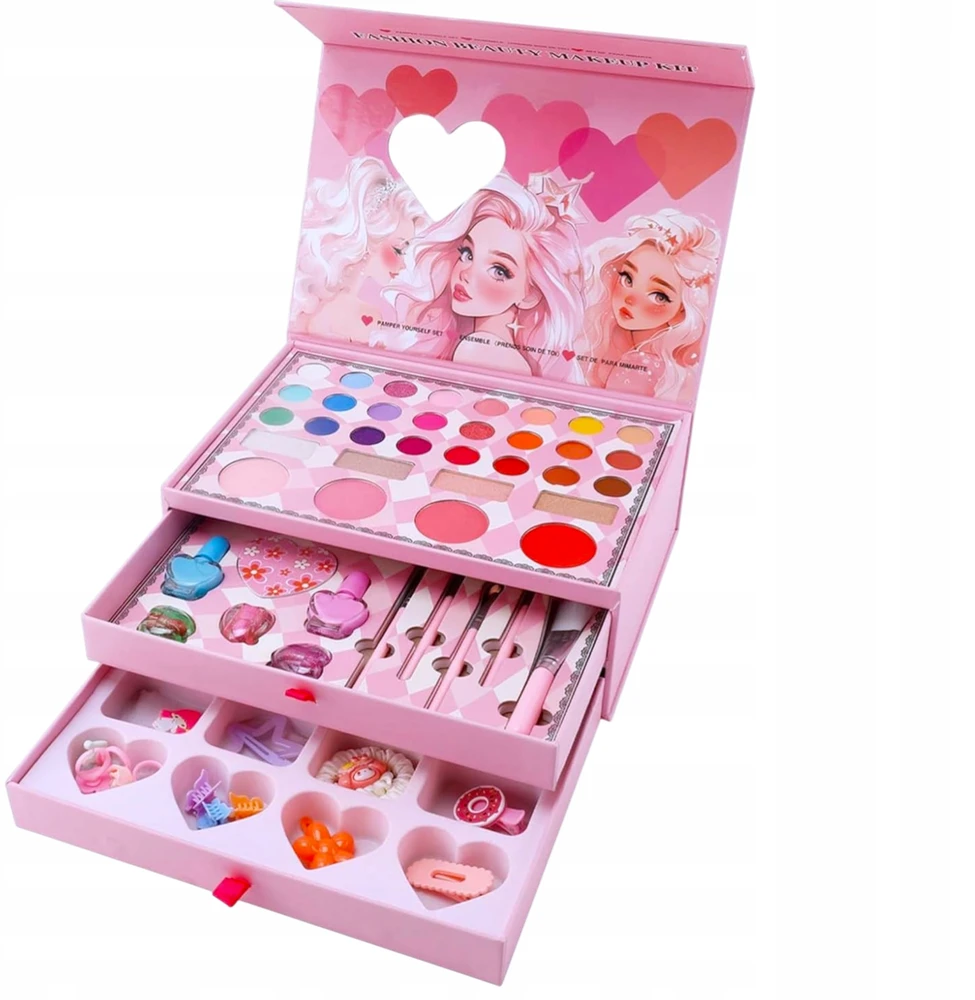 Drobiazgarnia DIDELIS MAKIAŽO RINKINYS MERGAITĖMS – DIDELĖ BEAUTY MAKE UP BOX