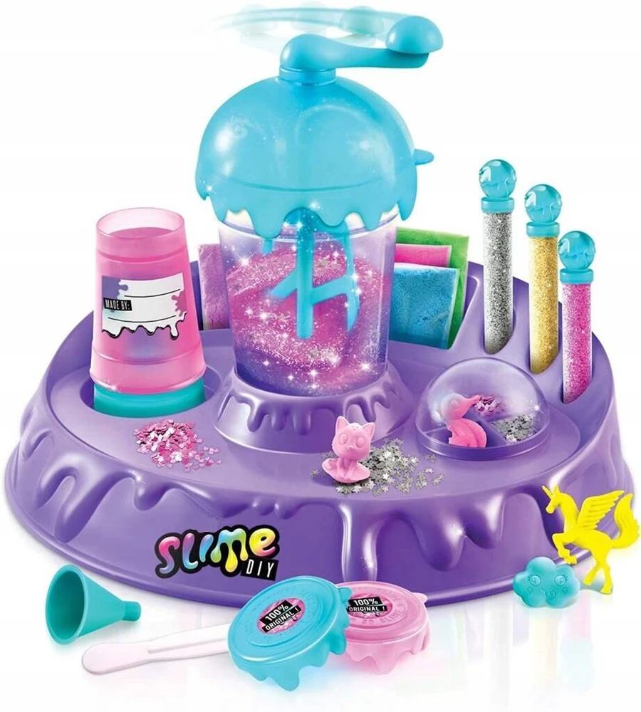 Drobiazgarnia GAMYKLĖS „pasidaryk pats“ SLIME GLUTY BIG SET BRIZDO FIGURINES PRIEDAI MASĖS VAIKŲ