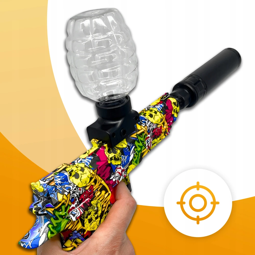 Drobiazgarnia GEL BB GUN AUTOMATINIS ŠAUTUVAS DIDELIS XL RINKINYS + 1000 KAMULIŲ