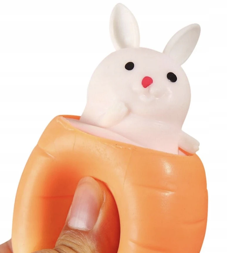 Drobiazgarnia Gniotek squishy antistresinė triušio morka