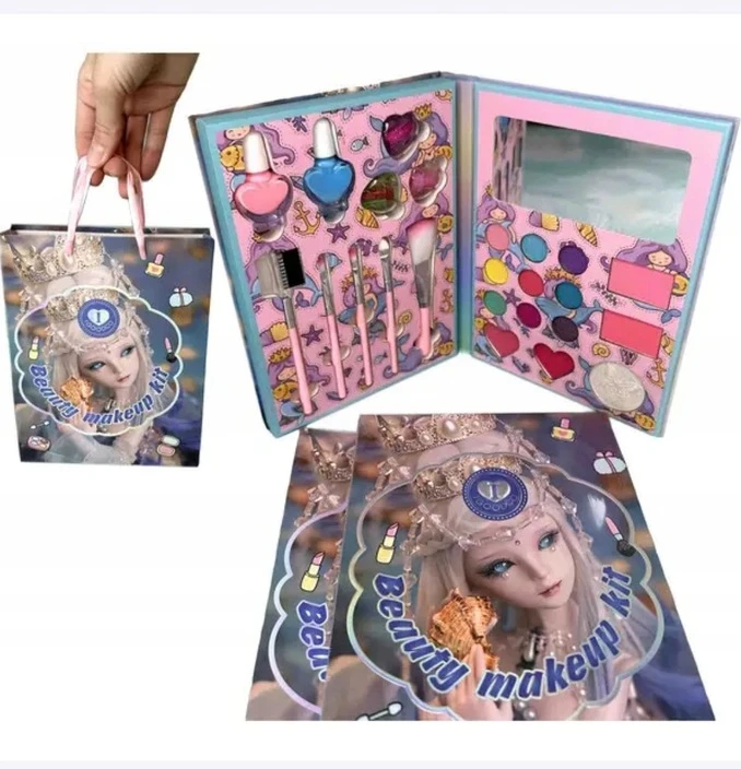 Drobiazgarnia MAKEUP SHADOW PALETTE GLITTER POLISH LŪPDAŽAI DOVANA
