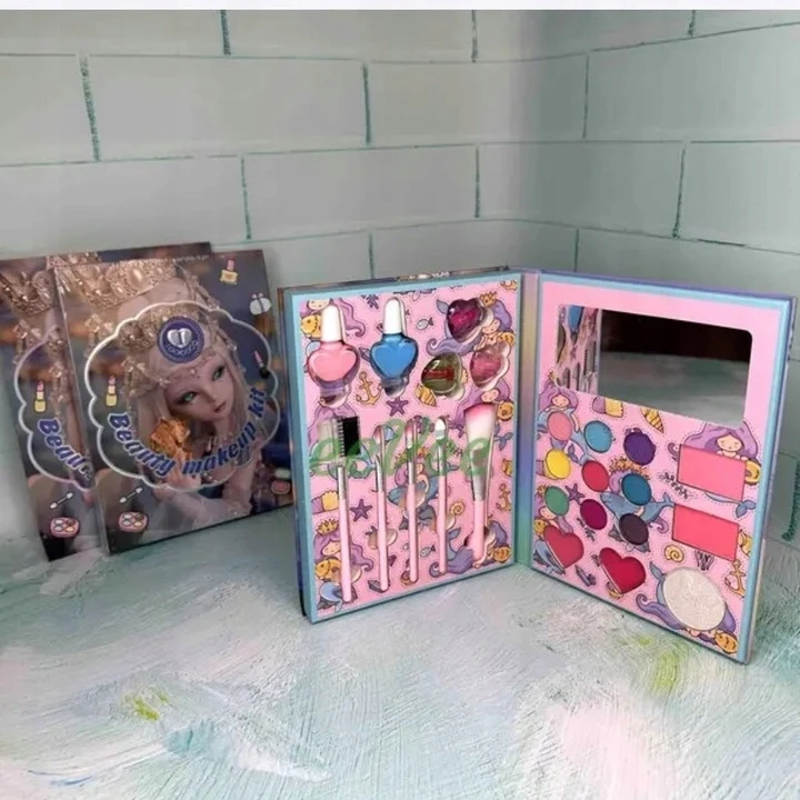 Drobiazgarnia MAKEUP SHADOW PALETTE GLITTER POLISH LŪPDAŽAI DOVANA