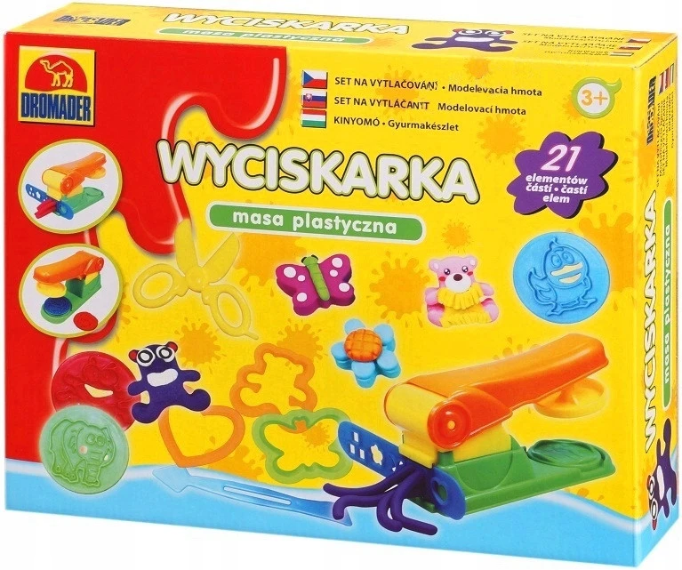 Dromader DROMDER sulčiaspaudės RINKINYS EFEKTYVIŲ plastikinių masių