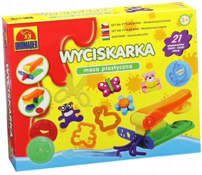 Dromader DROMDER sulčiaspaudės RINKINYS EFEKTYVIŲ plastikinių masių