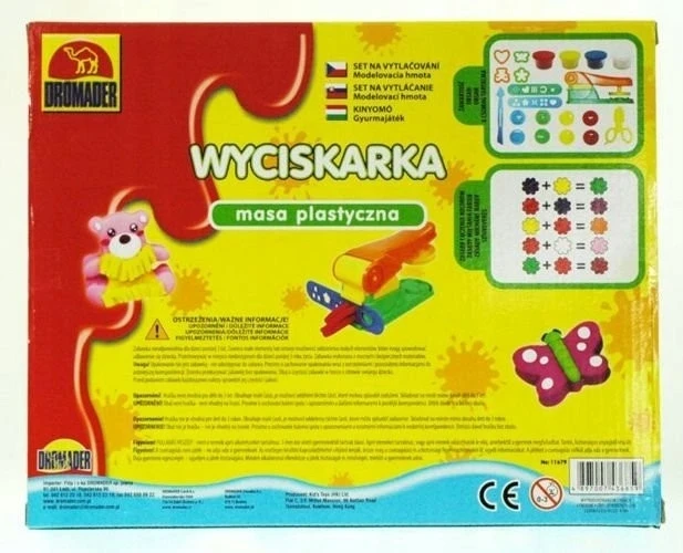 Dromader DROMDER sulčiaspaudės RINKINYS EFEKTYVIŲ plastikinių masių