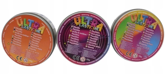 Dromader ULTRA PLASTICINE SU Šypsenomis 58 g PURURINĖS SPALVOS PAKEITA Į ROŽINĘ