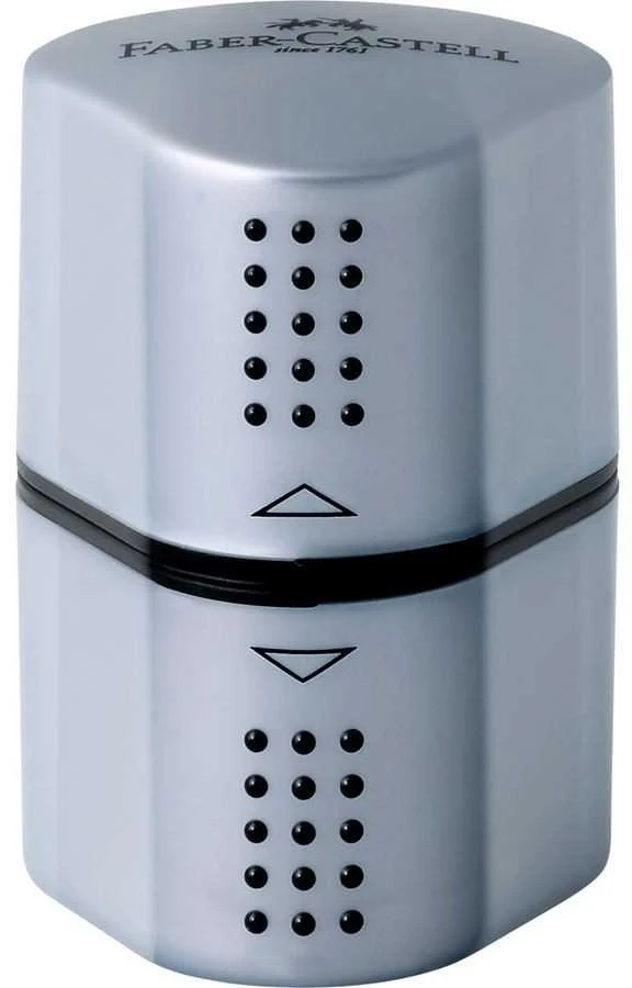 Drožtukas Faber-Castell GRIP 2001, su konteineriu