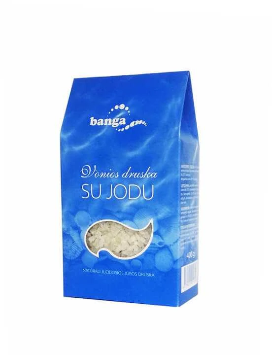 Druska voniai BANGA su jodu 400g
