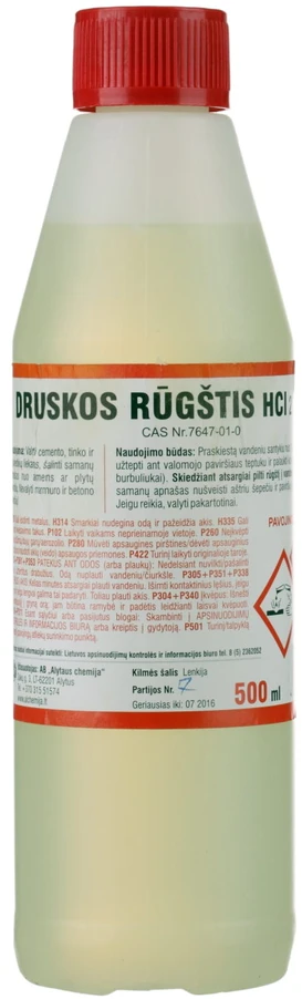 Nežinomas Druskos rūgštis, 5 l