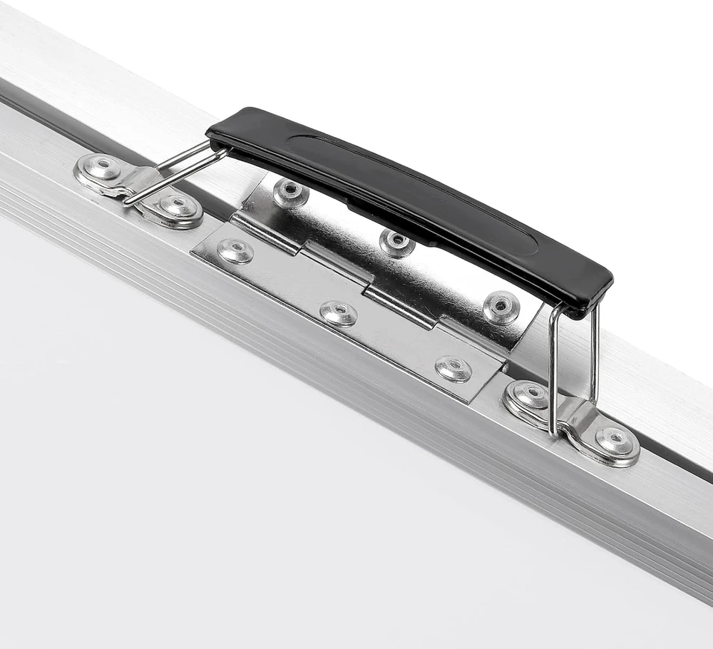 DRY RASE BOARD 40X30CM DVIPUSIS RAŠYMAS BRĖŽIMO ALUMININIS RĖMAS