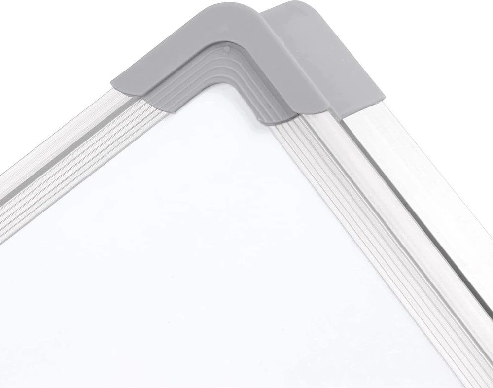 DRY RASE BOARD 40X30CM DVIPUSIS RAŠYMAS BRĖŽIMO ALUMININIS RĖMAS