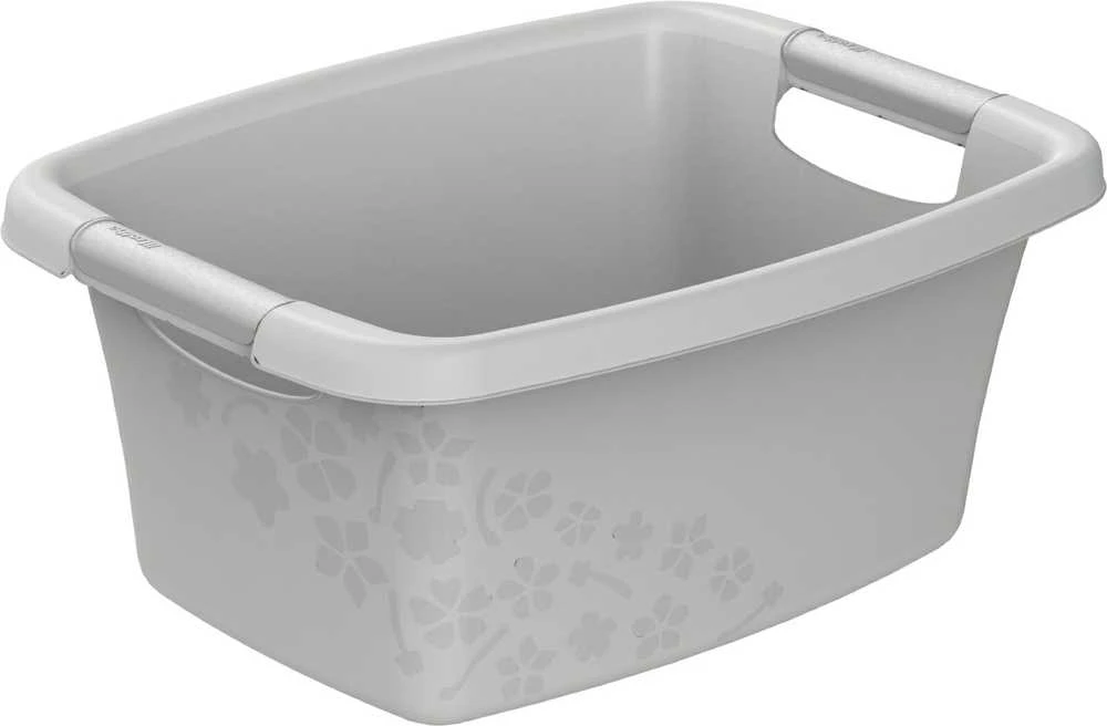 rotho Dubuo su rankenomis Flowers 12L Cool Gray