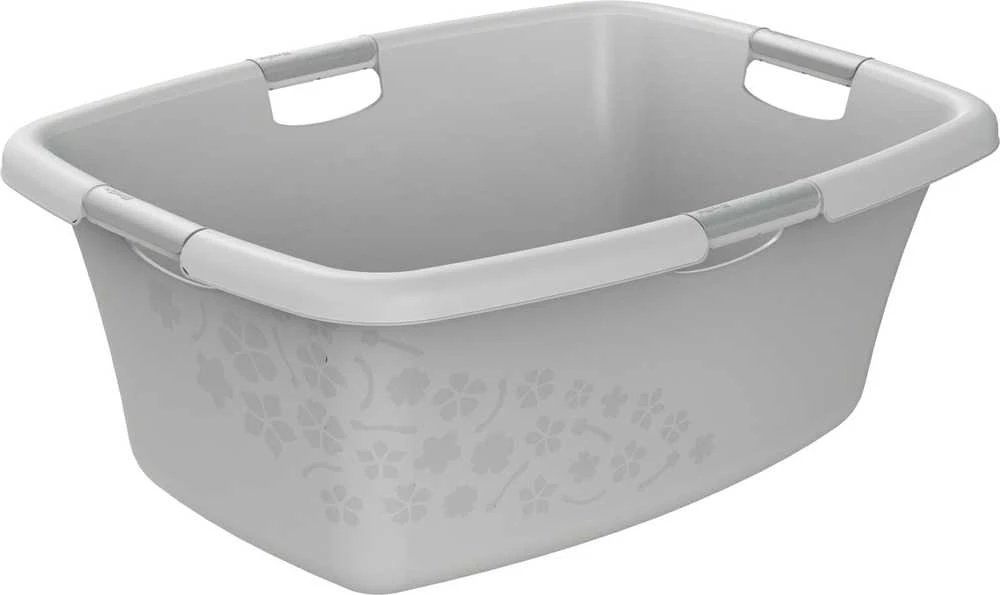 rotho Dubuo su rankenomis Flowers 50L Cool Gray