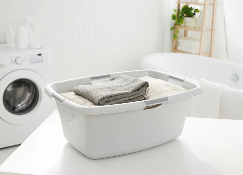 rotho Dubuo su rankenomis Flowers 50L Cool Gray