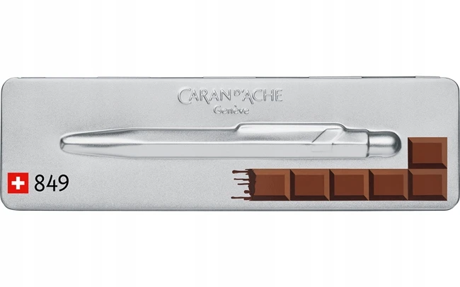 Długopis automatinis Caran d'Ache 849 Pop CHOCOLATE