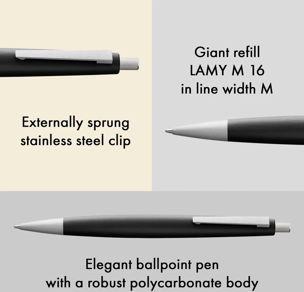 Długopis LAMY 2000 juoda