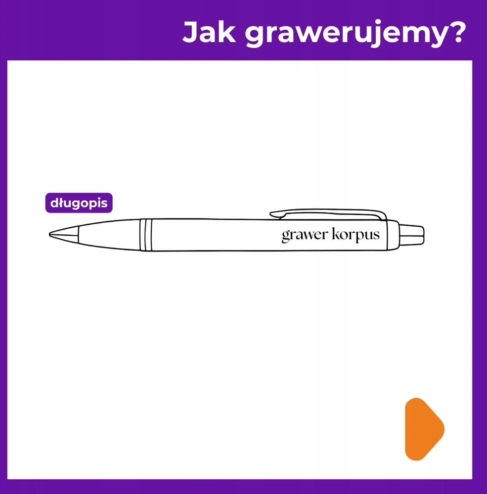 Długopis na prezent PARKER URBAN Juodas GT Z DEDYKACJĄ, grawer dla promotora