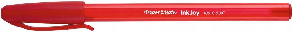 Długopis PaperMate INKJOY 100 xF raudona