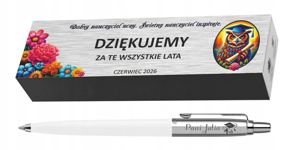 DŁUGOPIS PARKER JOTTER ORIGINALS Baltas Gratulacyjny PREZENT na Dyplom MGR