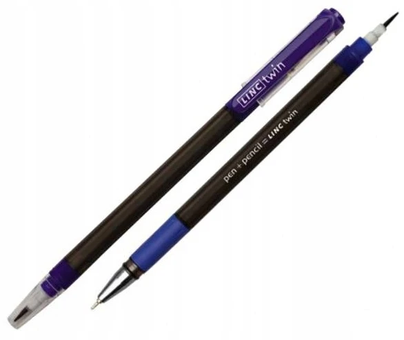 Długopis su ołówkiem LINC TWIN PEN 1307 mėlyna
