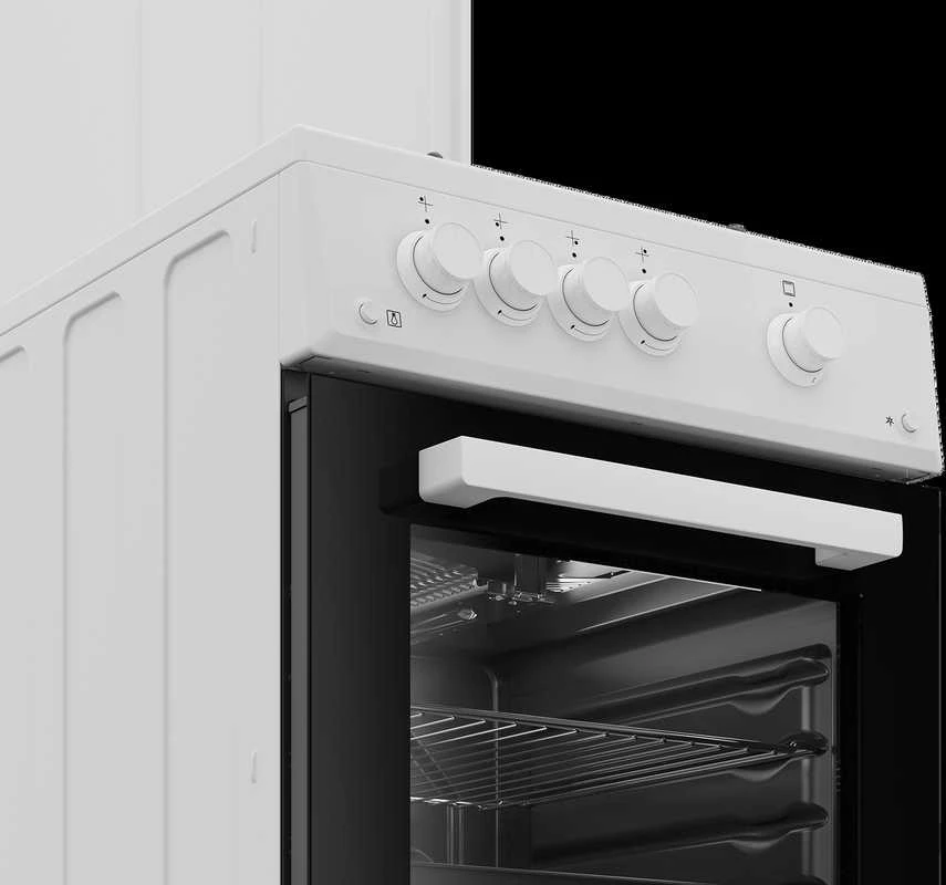 Dujinė viryklė su dujine orkaite BEKO FSG52020FW