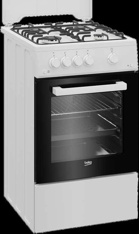 Dujinė viryklė su dujine orkaite BEKO FSG52020FW