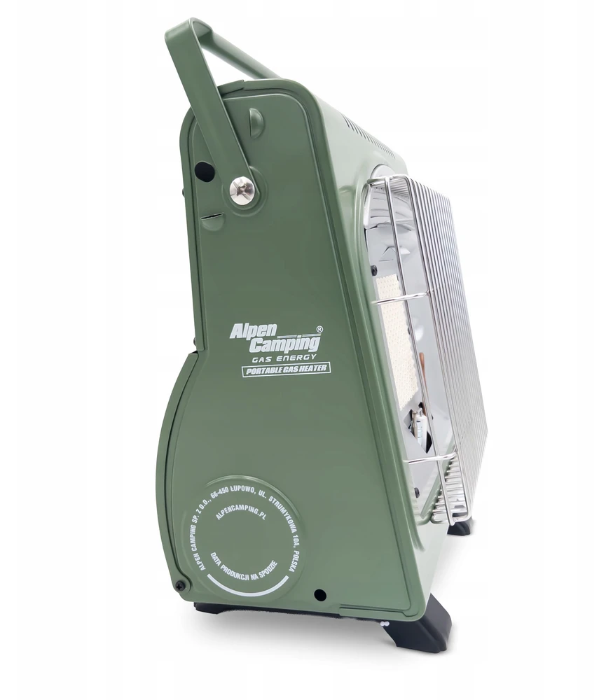 Przenośny Nešiojama dujinė viryklė „Alpen Camping“, 2 viename, dujų sąnaudos 124 g/val., pjezoelektrinis uždegimas, ICELAND IK-1000 PRO