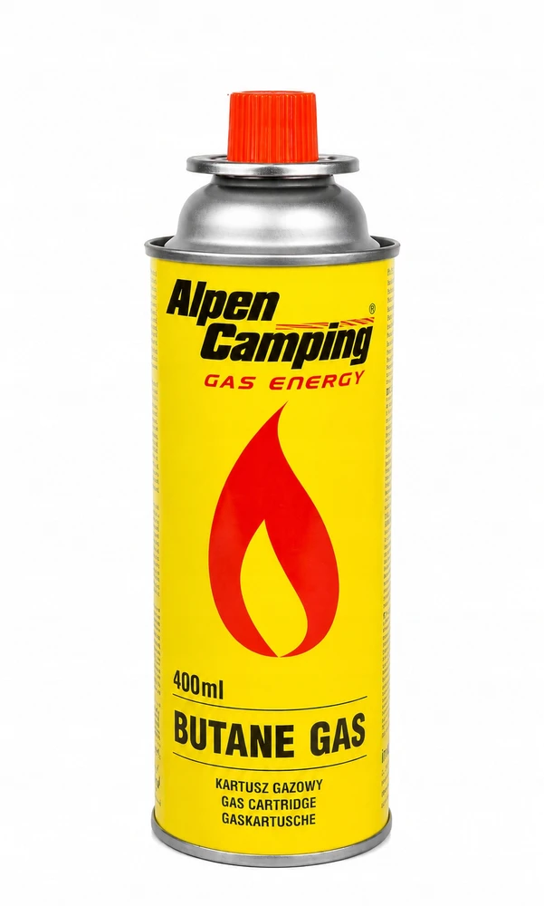 Alpen Camping Dujų balionėlis su vožtuvu, 227g