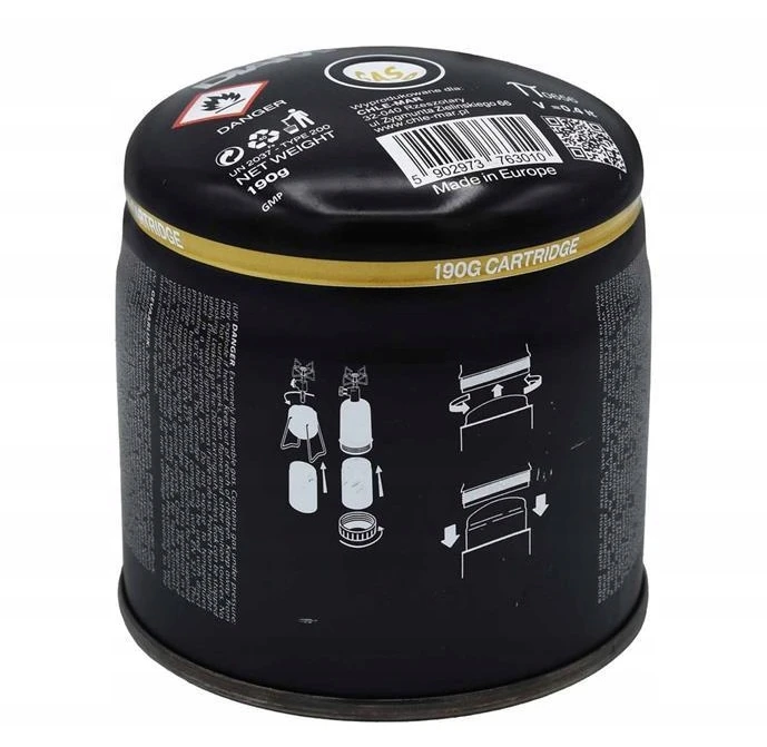 DUJŲ PROPANO-BUTANO DUJŲ KASETĖ DIAMANTO 190 g PROPANO DUJŲ BUTANO 190 KASETĖ