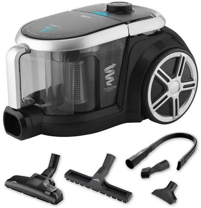 ETA | Dulkių siurblys | ETA151790010 Audringas automobilis | Be maišelio | Galia 800 W | Dulkių talpa 2,2 L | Juodas
